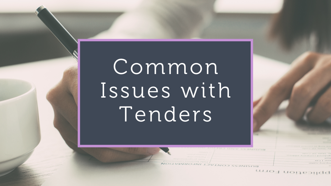 Common Issues with Tenders