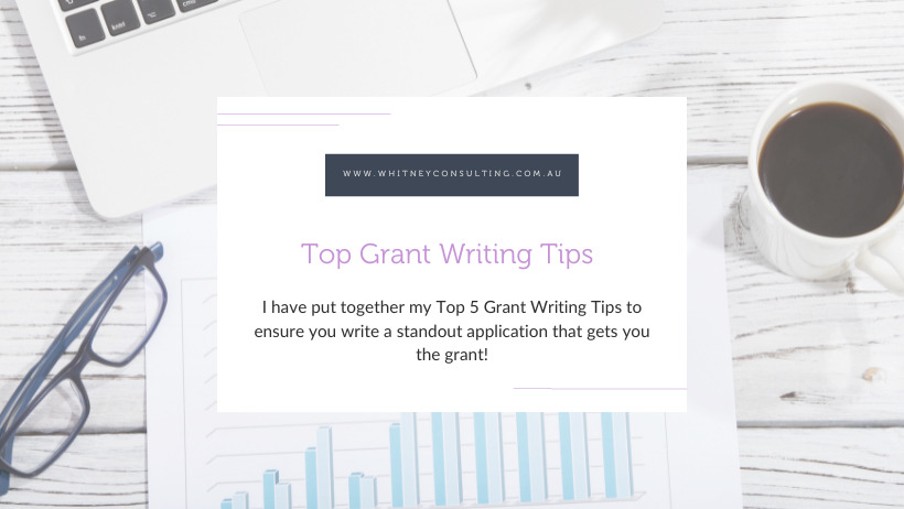 Top Grant Writing Tips