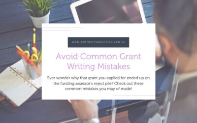 Avoid Common Grant Writing Mistakes